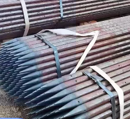 赤峰超前小导管预埋钢管出尖打孔焊倒刺无缝焊管厂